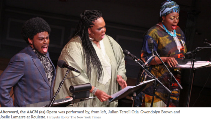 George Lewis: Afterword, The AACM (as) Opera + International Contemporary Ensemble   (Featured Image)